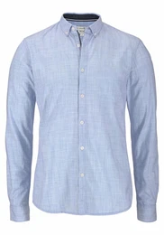 TOM TAILOR DENIM Langarmhemd hellblau