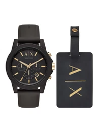 Chronograph ''''AX7105'''' (Set, 2 tlg.) gold / schwarz