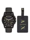 ARMANI EXCHANGE Chronograph ''''AX7105'''' (Set, 2 tlg.) gold / schwarz