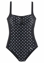 Plavky černá / bílá