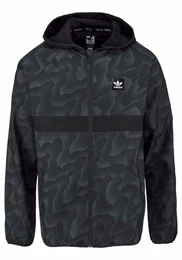 ADIDAS ORIGINALS Übergangsjacke BB WARP WND JKT dunkelblau / schwarz