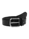 Tommy Jeans Ledergürtel PAINTED FLAG LOOP schwarz