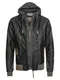 Naketano Jacke Hobbygangster greige / schwarz