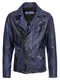 FREAKY NATION Lederjacke SWAGGER blau
