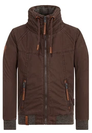 Jacke schoko / graumeliert