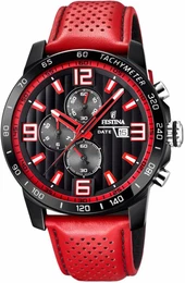 Chronograph ''''F20339/5'''' schwarz / rot