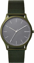 SKAGEN Quarzuhr JORN rauchgrau / oliv
