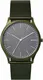 SKAGEN Quarzuhr JORN rauchgrau / oliv