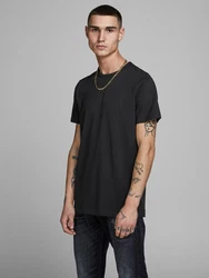 Jack & Jones T-Shirt Crew Neck schwarz