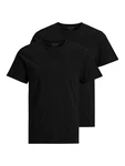 Jack & Jones T-Shirt Crew Neck schwarz