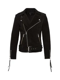 Tigha Lederjacke im Biker-Style Cormack schwarz
