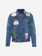 BE EDGY Jeansjacke RAVE D PATCH blue denim