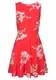 BEACH TIME Letní šaty  světle červená / bílá