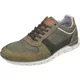 BULLBOXER Sneaker in Jeans-Optik hellbraun / khaki / oliv