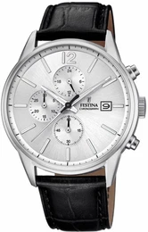 FESTINA Chronograph F20284/1 schwarz / silber