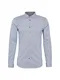 TOM TAILOR Hemd Slim printed stretch shirt hellblau