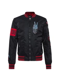 Tigha Jacke Björn rot / schwarz / weiß
