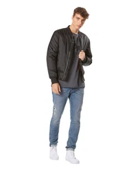 ALPHA INDUSTRIES T-Shirt dunkelgrau/schwarz