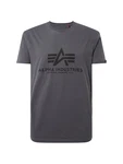 ALPHA INDUSTRIES T-Shirt dunkelgrau/schwarz