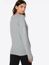 Svetr 'VMDoffy' světle šedá