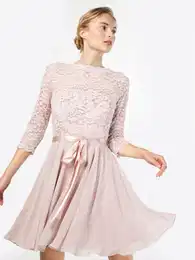 Koktel haljina rosé