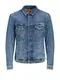 JACK & JONES Jeansjacke ''''JJIALVIN JJJACKET CR 043'''' blue denim
