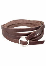 J. Jayz Lederarmband braun