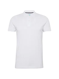 ESPRIT Poloshirt OCS N po co piq weiß