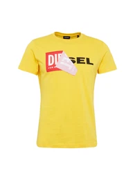 DIESEL T-Shirt T-DIEGO-QA gelb