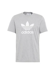 Shirt ''''TREFOIL'''' weiß / graumeliert