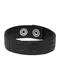 DIESEL Lederarmband schwarz