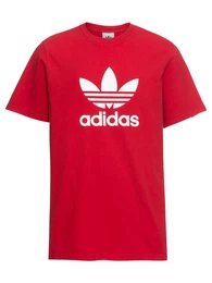 ORIGINALS T-Shirt ''''TREFOIL'''' rot / weiß
