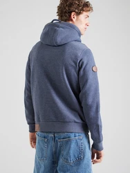 naketano Sweatjacke Schwarzkopf schwarzkopf/taubenblau/braun