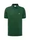 LACOSTE Poloshirt grün / rot / weiß