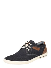 S.Oliver RED LABEL Sportliche Schnürschuhe in perforierter Optik navy