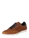 BULLBOXER Sneaker aus Matt-Leder cognac
