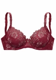 Podprsenka vínově červená