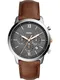 FOSSIL Chronograph ''''NEUTRA CHRONO, FS5408'''' braun / rosegold / rauchgrau / weiß
