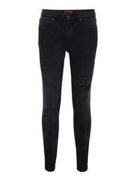 Skinny-Fit-Jeans ''''734'''' black denim