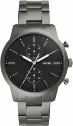 FOSSIL Chronograph TOWNSMAN, FS5349 grau / schwarz