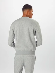 ALPHA INDUSTRIES Sweatshirt anthrazit/hellgrau/rot