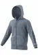 ADIDAS PERFORMANCE Kapuzensweatjacke rauchblau
