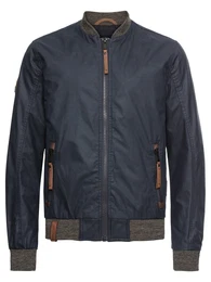 Übergangsjacke nachtblau / greige