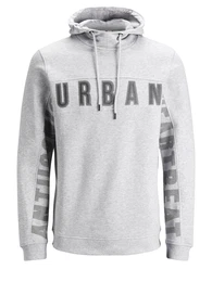 JACK & JONES Urbanes Sweatshirt hellgrau