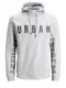 JACK & JONES Urbanes Sweatshirt hellgrau
