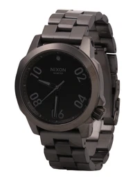 Nixon Armbanduhr Ranger 40 silbergrau / silber