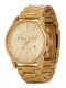 Nixon Armbanduhr mit Totalisatoren ''''Sentry Chrono'''' (Gehäuse 40 mm) gold