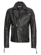 FREAKY NATION Lederjacke Slash schwarz