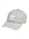 ADIDAS ORIGINALS Cap Trefoil grau / weiß