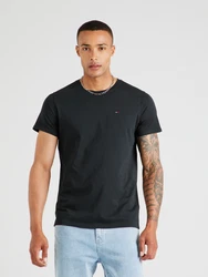 Tommy Jeans T-Shirt rot/schwarz/weiß